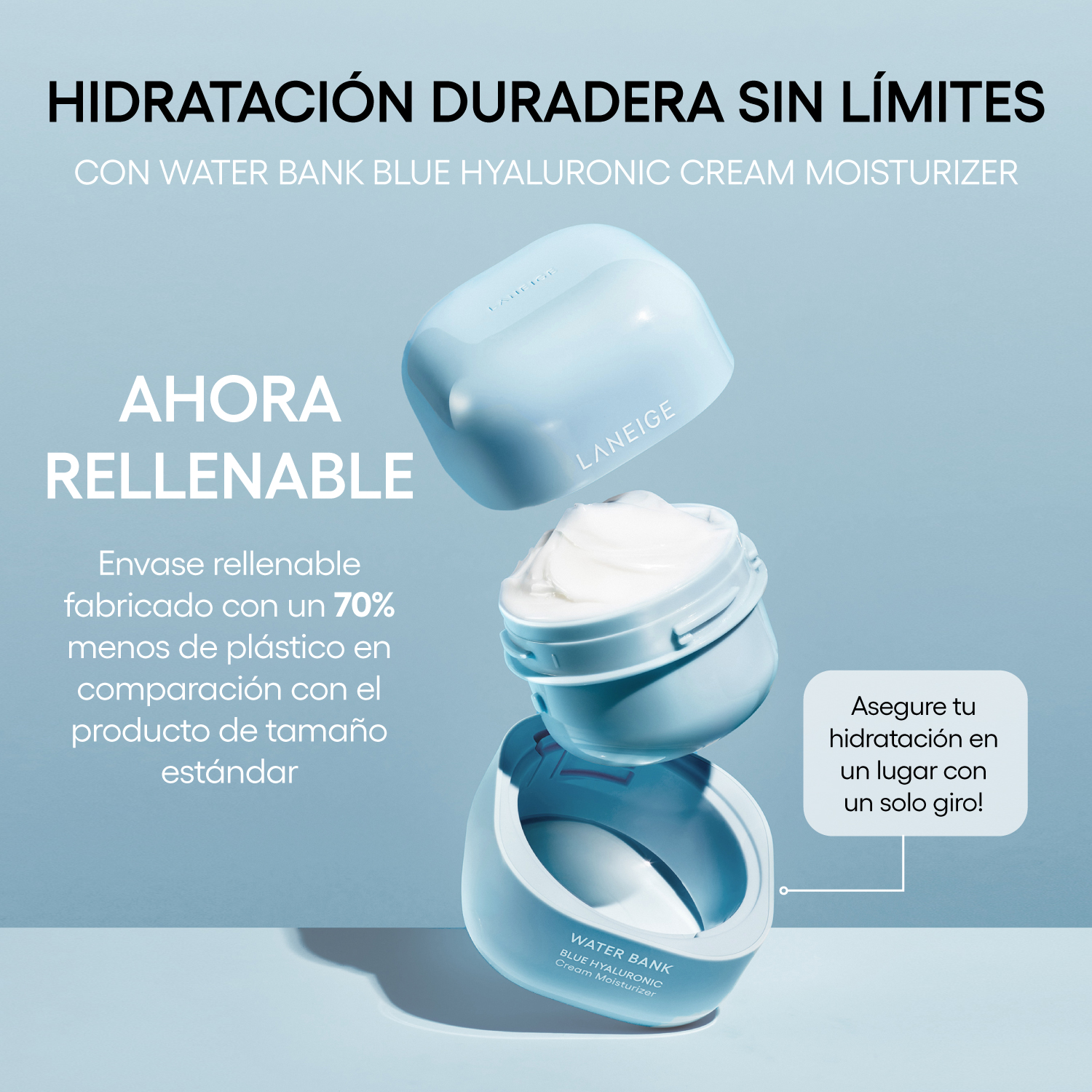 WATERBANK BLUE HYALURONIC CREAM MOISTURIZER (CREMA HIDRATANTE)